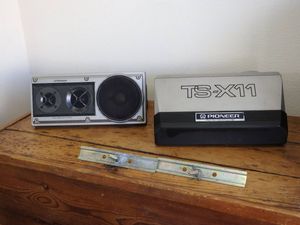 パイオニアTS-X11☆3way置型スピーカー☆ロンサム 旧車 当時物 pioneer