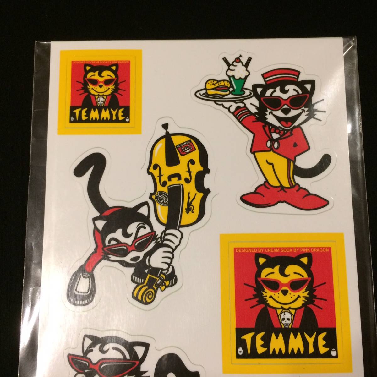 クリームソーダ ティミー ミニ ステッカー Temmye Cream Soda ピンクドラゴン ロカビリー ロックンロール Punk パンク ステッカー 売買されたオークション情報 Yahooの商品情報をアーカイブ公開 オークファン Aucfan Com
