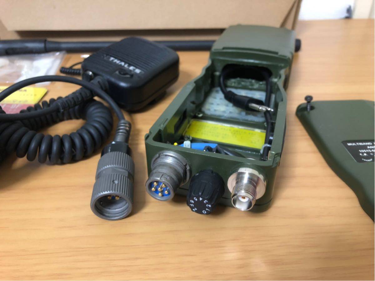 PTT icom ZTactical Thalesタイプ MBITR PRC ラジオ スピーカーマイク 