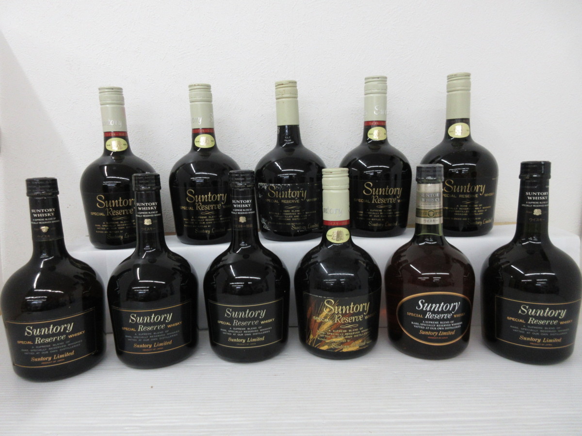 【新作，人気SALE】 11本セット サントリーリザーブ SUNTORY Reserve 750~760ml 43% 特級有り 未開栓 古酒 1円スタート 発送先広島県限定/SET9-21-10(日本)｜売買されたオークション情報、yahooの商品情報をアーカイブ公開 - 日本