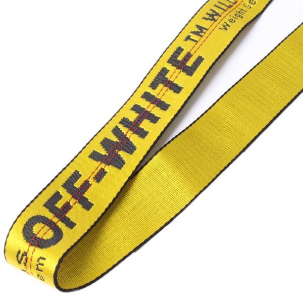 OFF-WHITE はみ出せ オフホワイト BELT MINI ブルｰベルト 200cm 