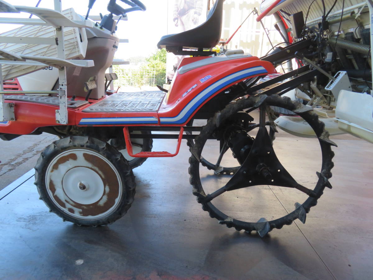 №34 福岡から 田植機 クボタ SPA5 レインボーアクティブ 5条植え 中古 