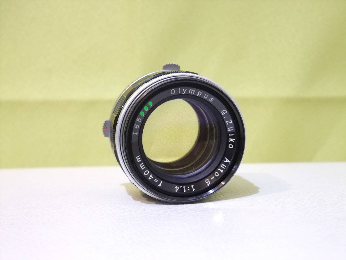 Auto-S OLYMPUS 38mm F1.8 オリンパス 40mm 中古 良品 38mm PEN-F