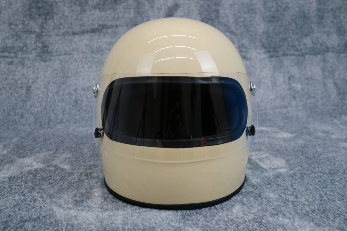 族ヘル アイボリー S ビンテージ Type ヘルメット ブラック アメリカン ハーレー カフェレーサー フルフェイス レトロ シールド クリア Sサイズ 売買されたオークション情報 Yahooの商品情報をアーカイブ公開 オークファン Aucfan Com