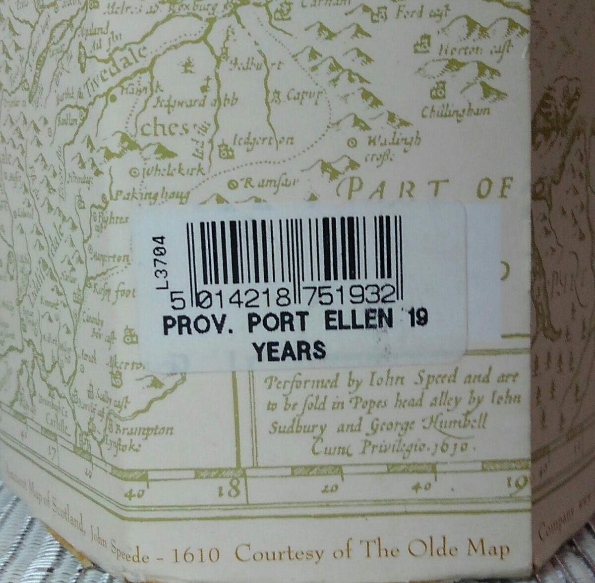 ポートエレン 19年 プロヴェナンス 1982年夏蒸留 未開封品 【公式通販】