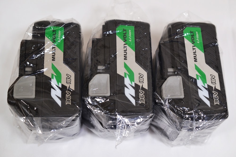 ◆新品 税込！HiKOKI 日立工機 36V マルチボルト バッテリー BSL36A18 ×3個セット