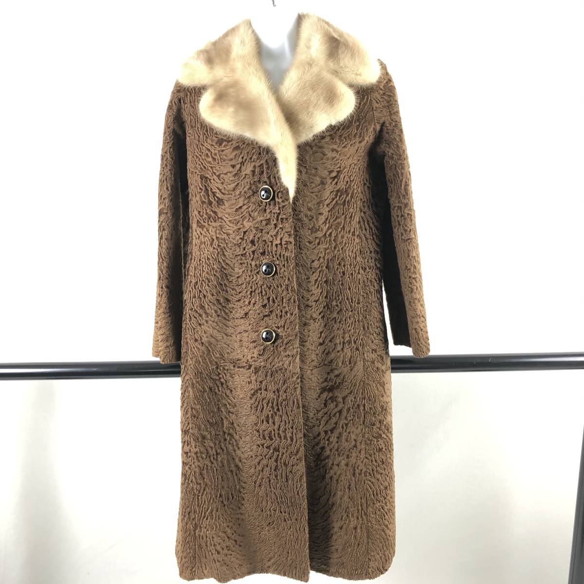 ロングコート ミンク ファー MINK リアルファー コート ミンクコート 