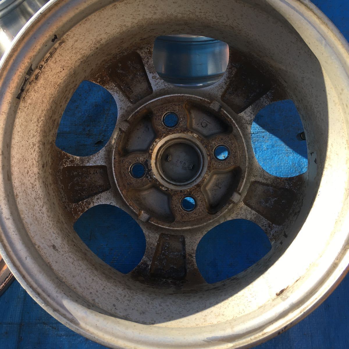日産 オッティ 純正アルミホイール 13x4J +46 13インチ 4本セット [T-2812]