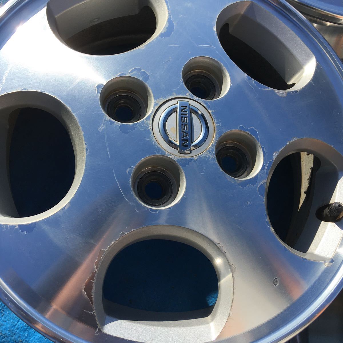 日産 オッティ 純正アルミホイール 13x4J +46 13インチ 4本セット [T-2812]