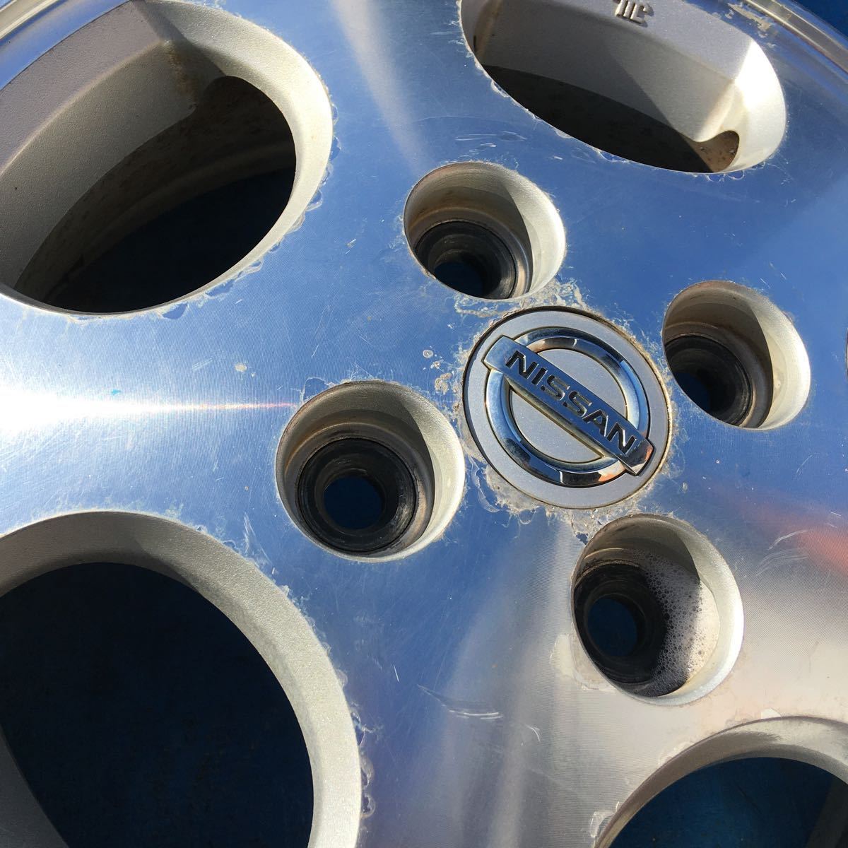 日産 オッティ 純正アルミホイール 13x4J +46 13インチ 4本セット [T-2812]