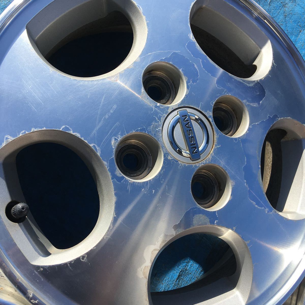 日産 オッティ 純正アルミホイール 13x4J +46 13インチ 4本セット [T-2812]