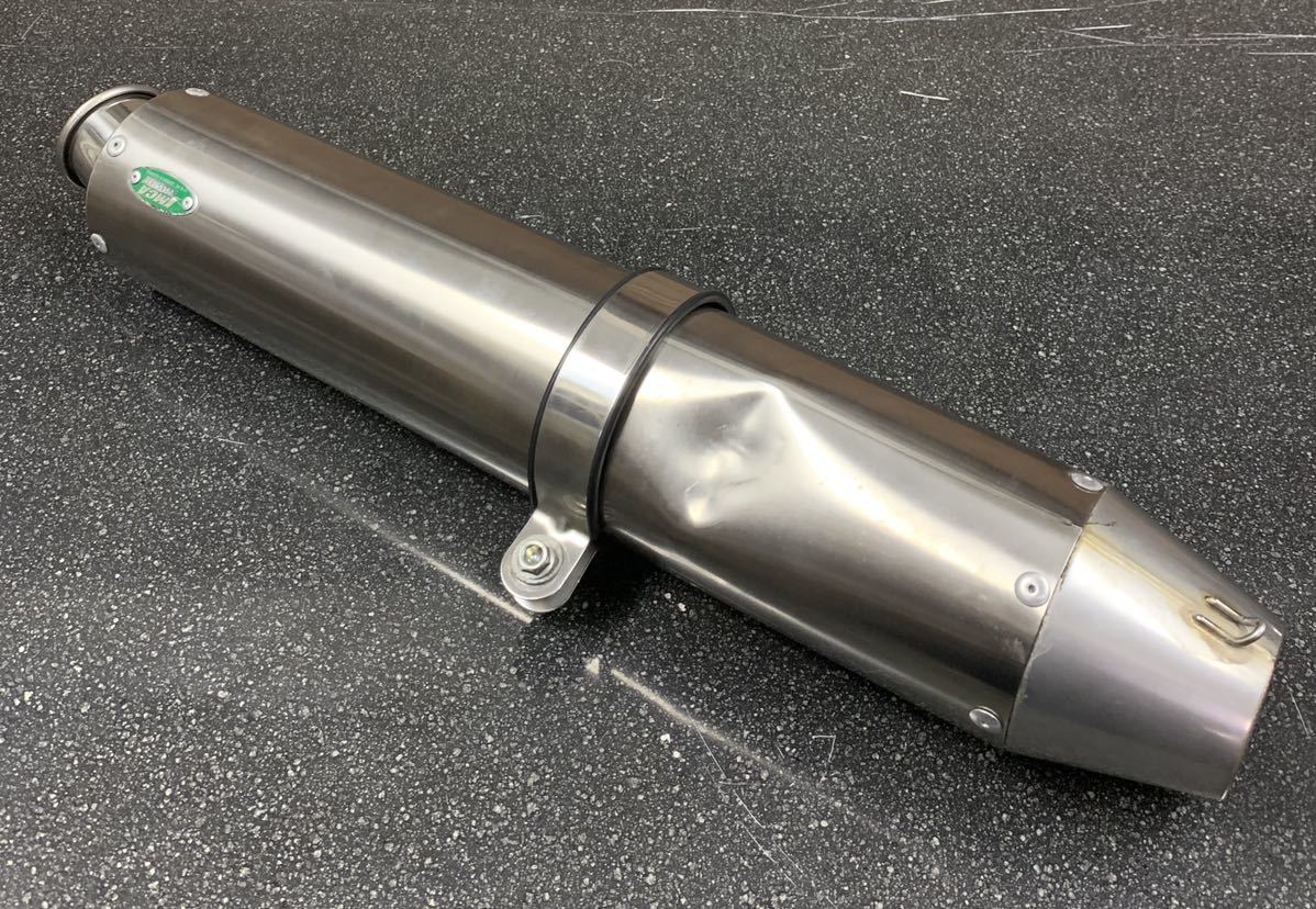 汎用 60.5Φ ノジマ チタン/カーボン サイレンサー マフラー ◇返品可