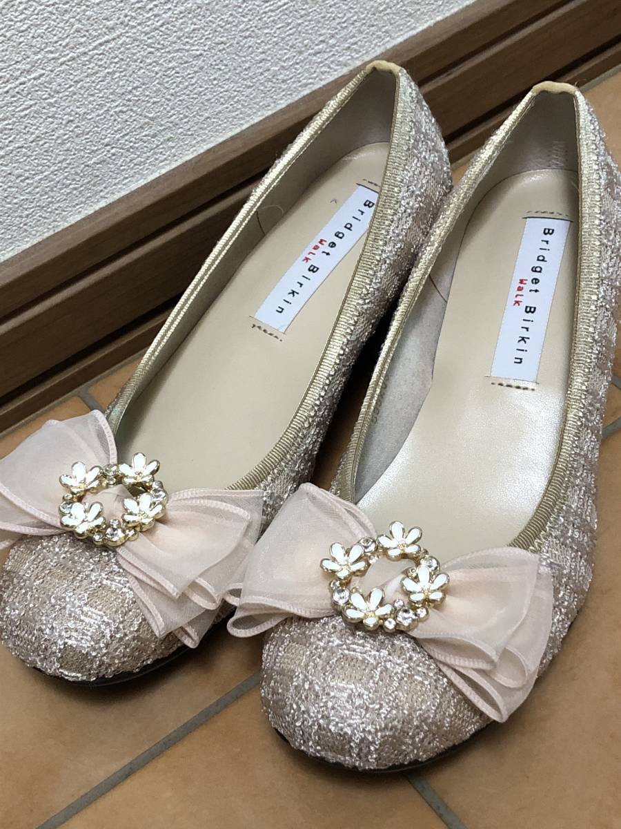 大得価，豊富な BridgetBirkinwalkブリジットバーキン 22.5チュールリボン足を優しく包ん くれるマシュマロフィットウォーキングパンプス ブライダル(ウォーキングシューズ)｜売買されたオークション情報、yahoo ウォーキングシューズ