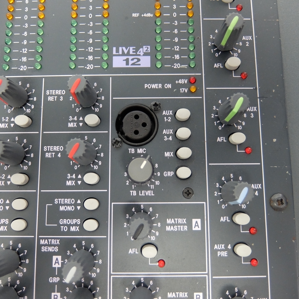 Soundcraft SPIRIT LIVE4 2 アナログミキサー