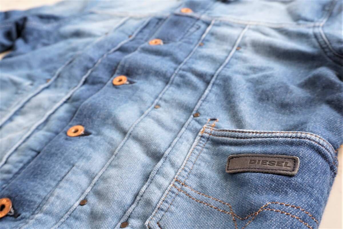 正規品】DIESEL ディーゼル スウェット デニム ストレッチ ジャケット 