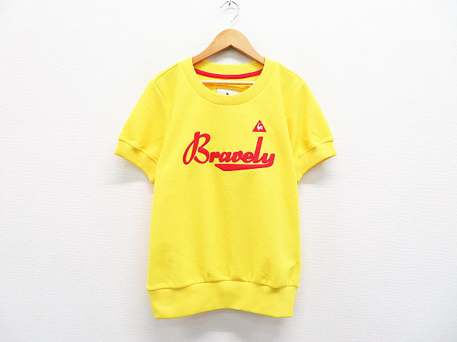 大得価，本物保証 Lecoq golf ルコックゴルフ 半袖Tシャツ トレーナー bravely イエロー系 M 240001277572 ゴルフウェア レディース(ルコック)｜売買されたオークション情報、yahooの商品情報をアーカイブ公開 - オーク シャツ