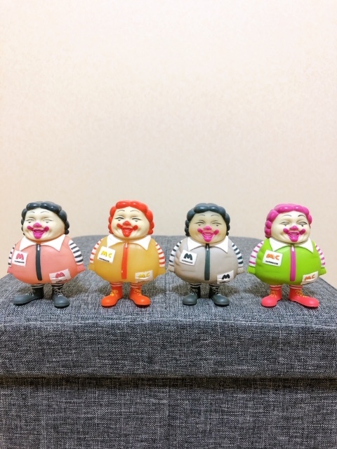 ロン・イングリッシュ☆MC SUPERSIZED フィギュア 4体セット+おまけ