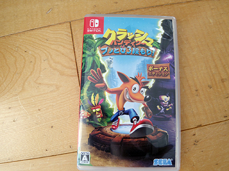 Switch クラッシュ・バンディクー ブッとびニトロ ブッとび3段もり 2点 Nintendo Switch版『クラッシュ・バンディクー ブッとび3段もり