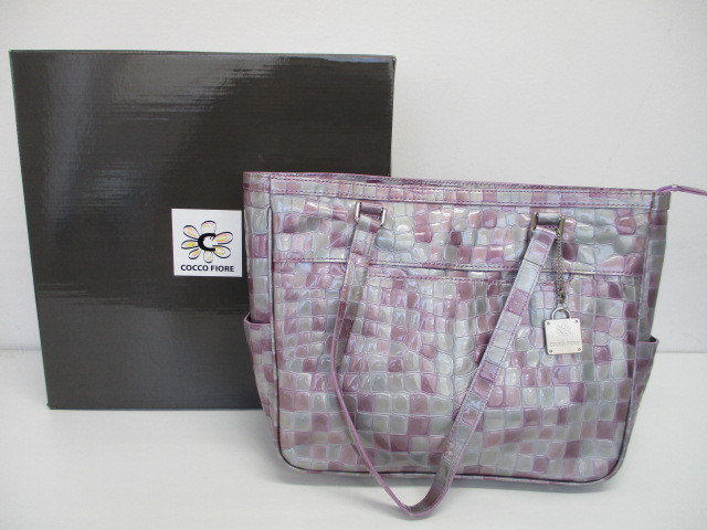 COCCO FIORE/コッコフィオーレ/ハンドバッグ/ショルダーバッグ/美品 