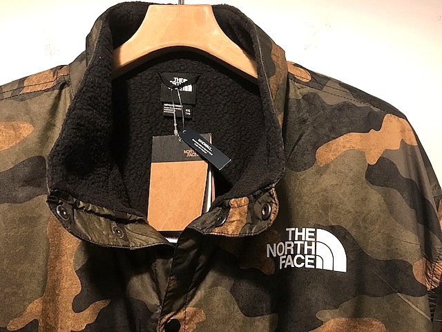 新品 正規品 USA限定 The North Face ノースフェイス Telegraph Coaches Jacket フリースライニング テレグラフコーチジャケット M