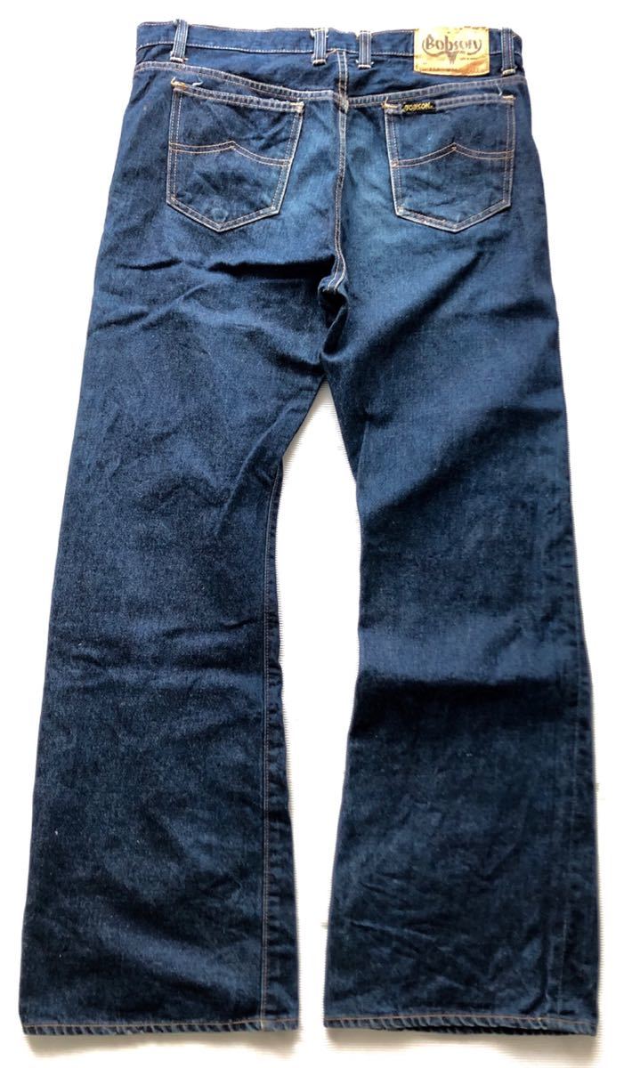 70s McCampbell デニムパンツ TALON 濃紺 国産ビンテージ 70s 