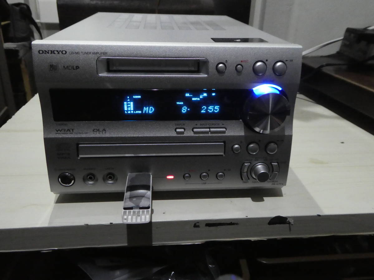 ONKYO MD/CD/USBコンポ MD⇔USB双方向ダビング CDは再生NG(MDコンポ)|売買されたオークション情報、yahooの商品 ...