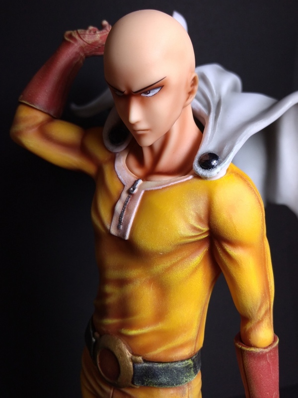 ワンパンマン　フィギュア　リペイント リペイント サイタマ ワンパンマン DXF PREMIUM FIGURE SAITAMA