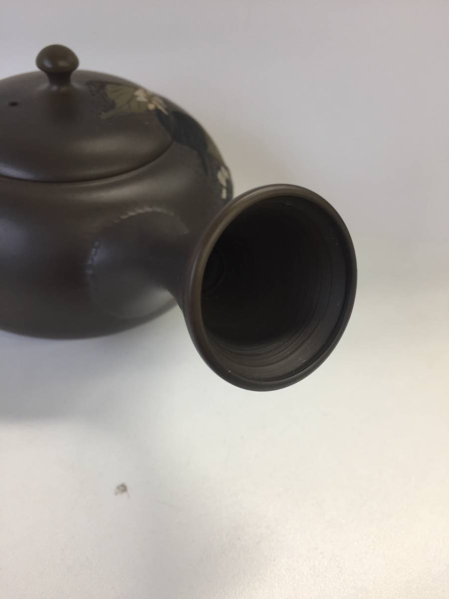 常滑焼 急須 作 伊藤昭陽 緑泥 工芸品 伊藤 伊藤昭陽作 黄土色 彩色 名工 立体浮彫 名工作 最高峰 昭陽作 の落札相場