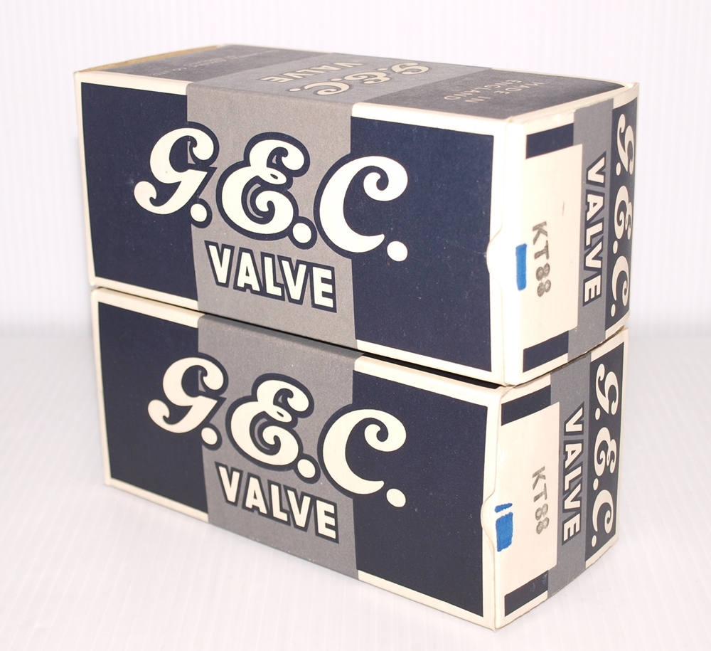 真空管 GEC KT88 2ペア 4本セット GEC KT88 79年製 2本 Yahoo!