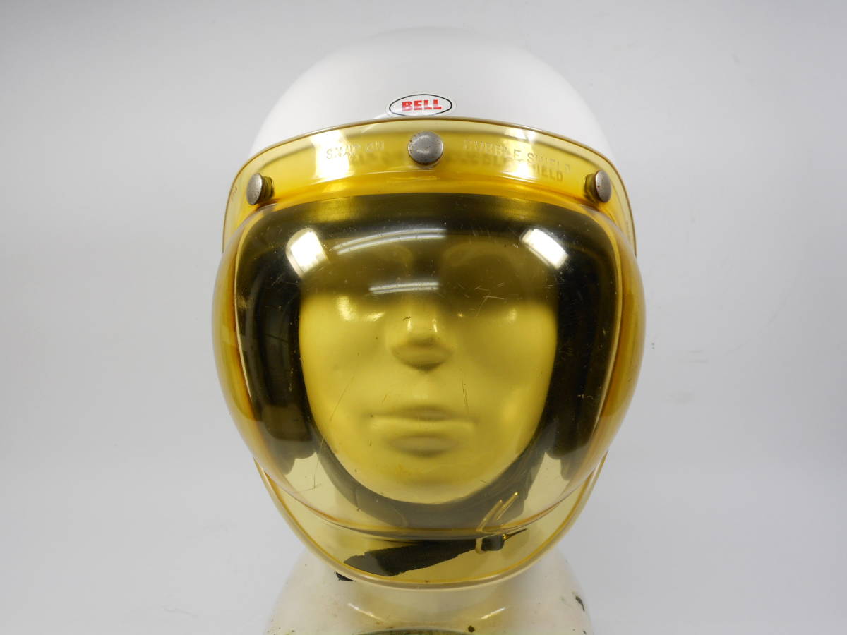 60s 純正 BELL バブルシールド PUALSON製 MADE IN USA 60年代 BELL
