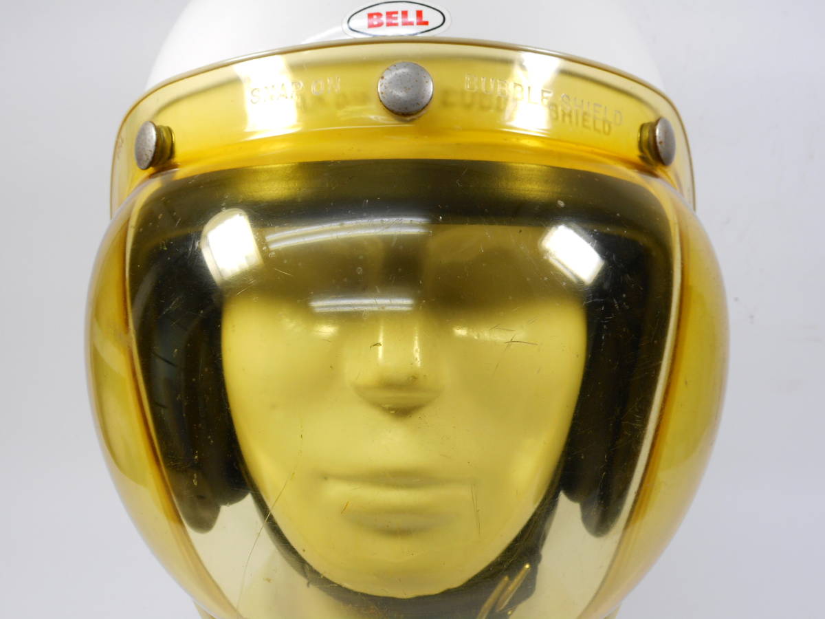 60s 純正 BELL バブルシールド PUALSON製 MADE IN USA 60年代 BELL 
