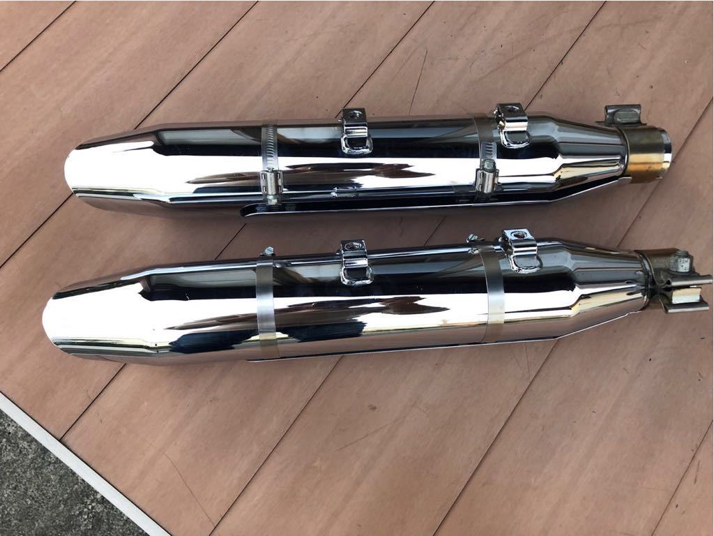 ハーレー スポーツスター 北米マフラー バロニーカット 14～ 20mm