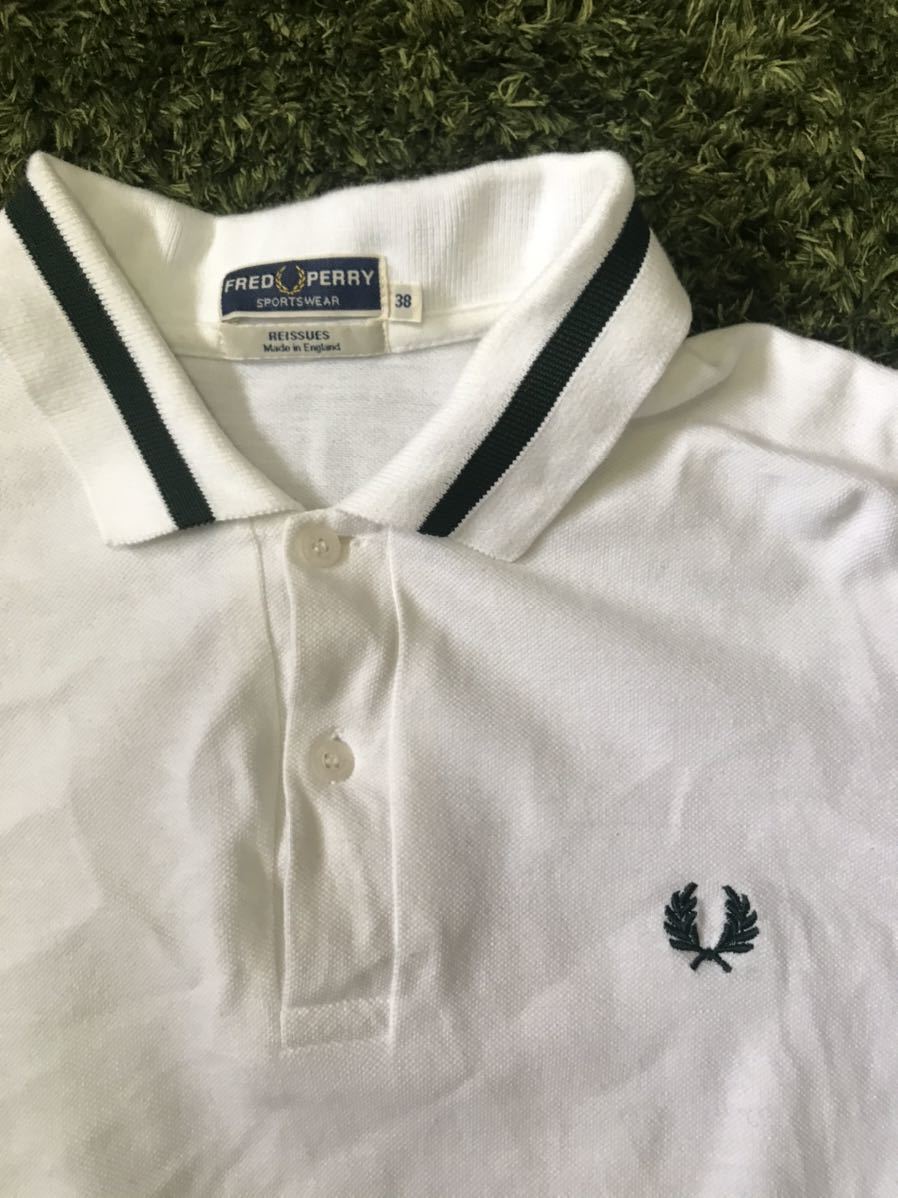 お得，新作 イングランド製 フレッドペリー Fred Perry 復刻別注 ポロシャツ Mサイズ 数回着用(ポロシャツ)｜売買されたオークション情報、yahooの商品情報をアーカイブ公開 - オークファン 男性用