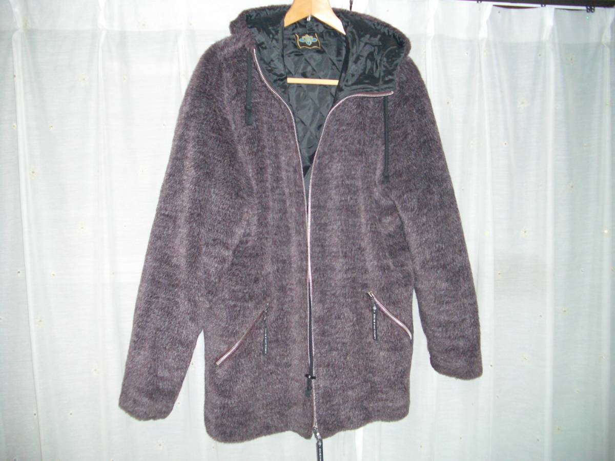 DUB FACTORY ダブファクトリー フェイクファー ジャケット XL ダブ(XL 