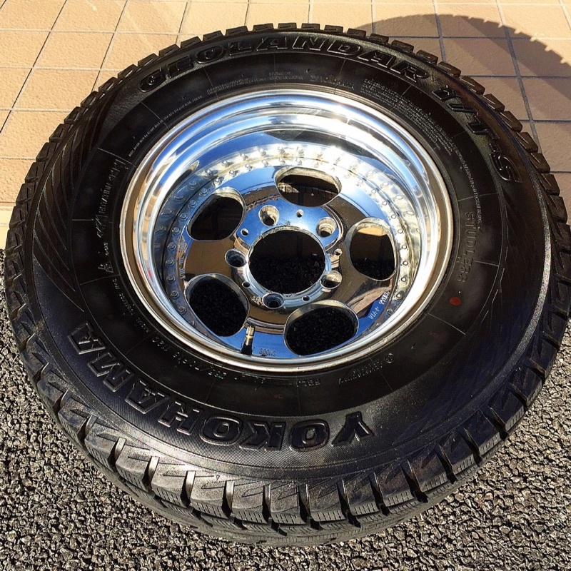ランクル 超希少 ランクル100 OFサイズ！ 深リム RIDE CUSTOM WHEELS 
