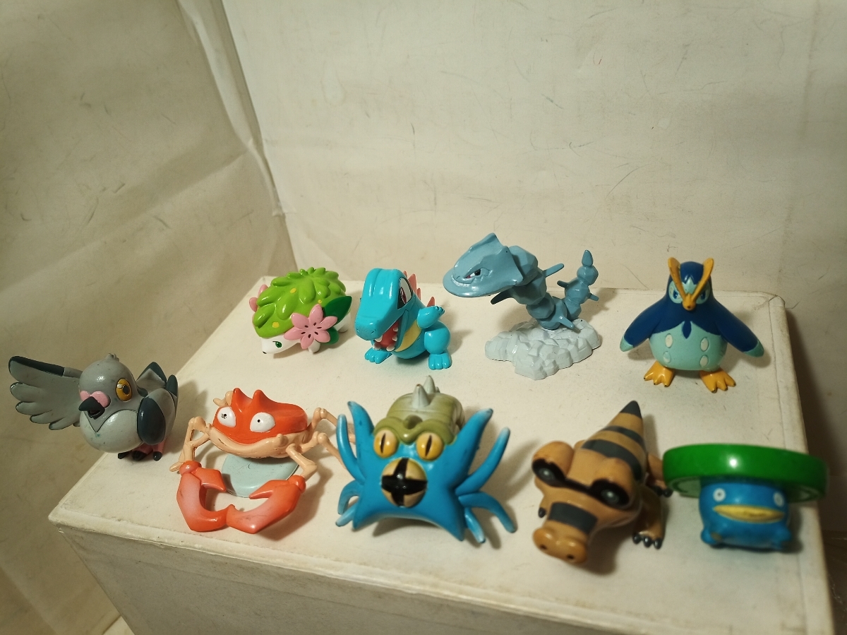 9種 ワニノコ ハガネール オムスター ポッタイシ シェイミ クラブ メグロコ ハスボー 等 モンコレ ポケモン ポケットモンスター フィギュア ポケットモンスター 売買されたオークション情報 Yahooの商品情報をアーカイブ公開 オークファン Aucfan Com