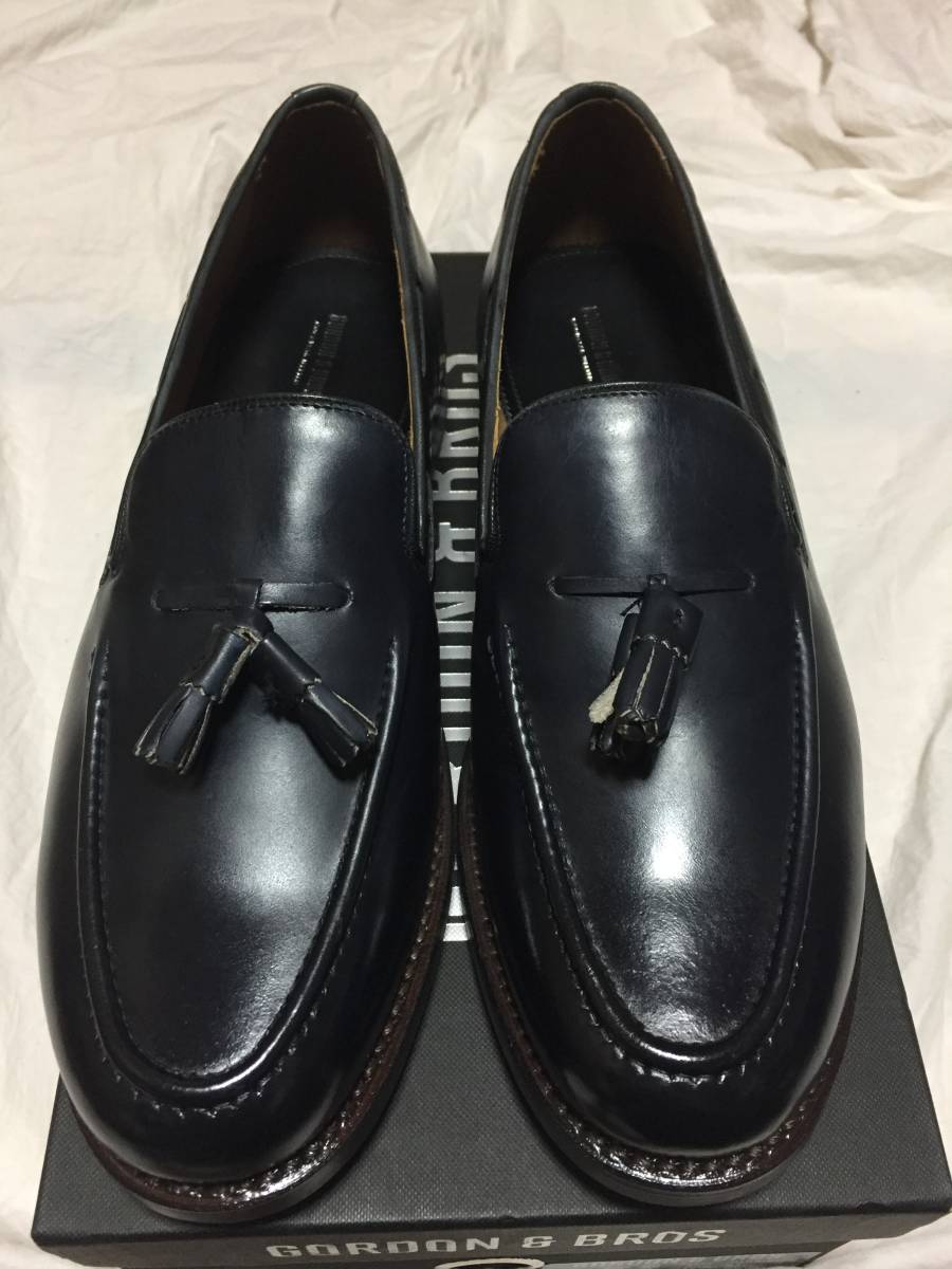 高級ドイツブランド「GORDON＆BROS」の新品未使用のタッセルローファー  
