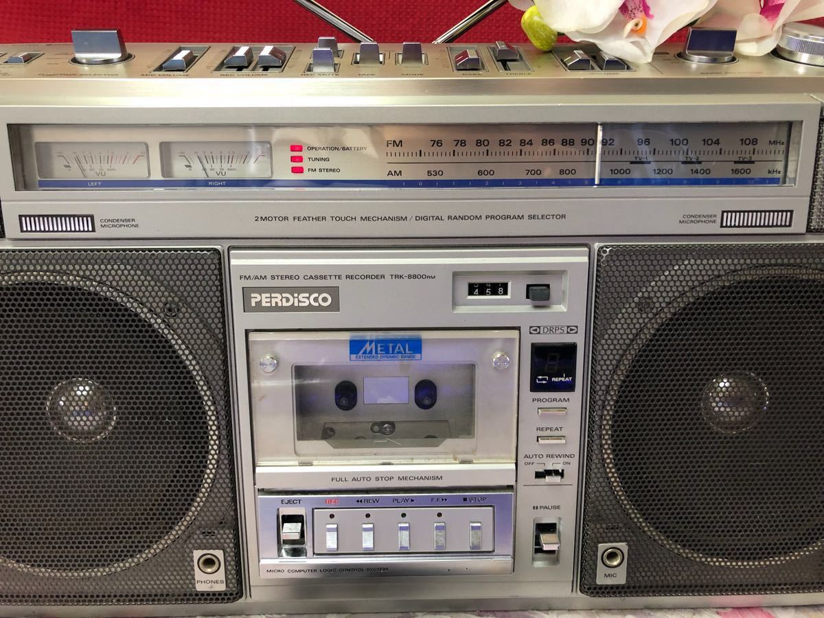 HITACHI 日立 PERDISCO パディスコ TRK-8800RM 貴重 美品 昭和 HITACHI 日立 PERDISCO パディスコ TRK-8800RM 貴重 美品 昭和