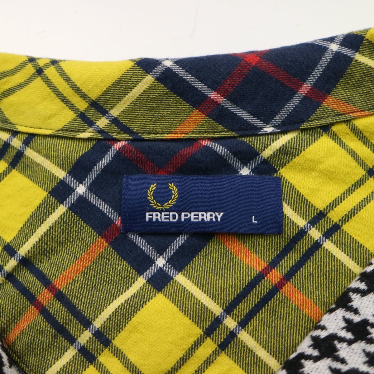 新品未使用 FRED PERRY ハリントンジャケット チェック柄 | Shop at