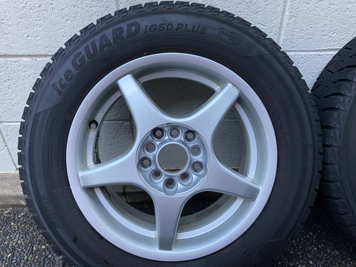☆YOKOHAMA iG50 PLUS 195/65R15 アルミ100/114.3 マルチ5穴