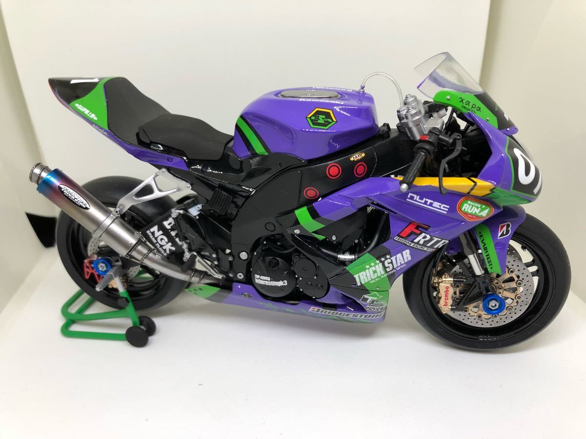 エヴァンゲリオン RT 初号機 TRICK☆STAR Kawasaki ZX-10R 2010 フジミ
