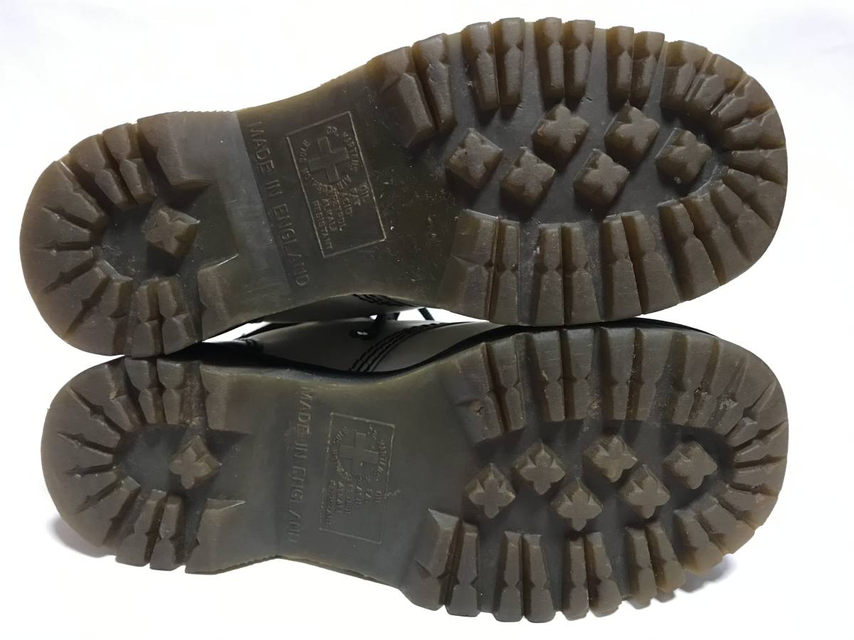 希少レアモデル Dr.Martens CRAZY BOMB 10ホール 厚底 スチールトゥ 