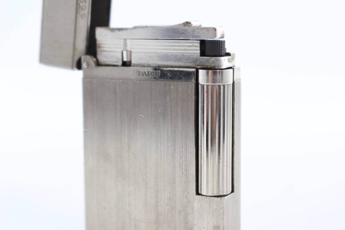 S.T Dupont デュポン 1G 6DF58 シルバー ローラー ライター ガス 