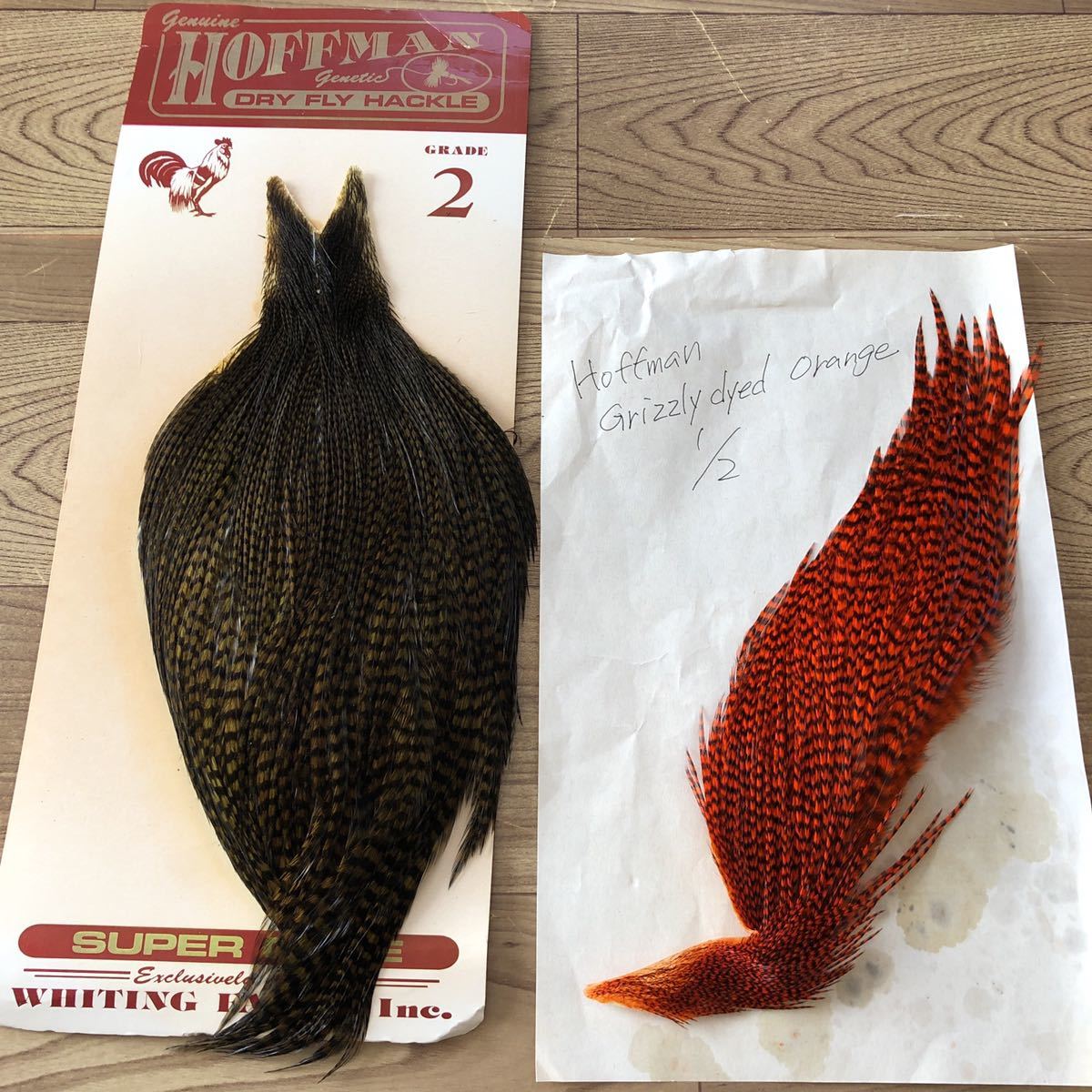 た*う様 ホフマン　メッツ　ハックルセット　20点以上 フライ ハックル Whiting 20点以上 メッツ ホワイ ホフマン ハックル 2