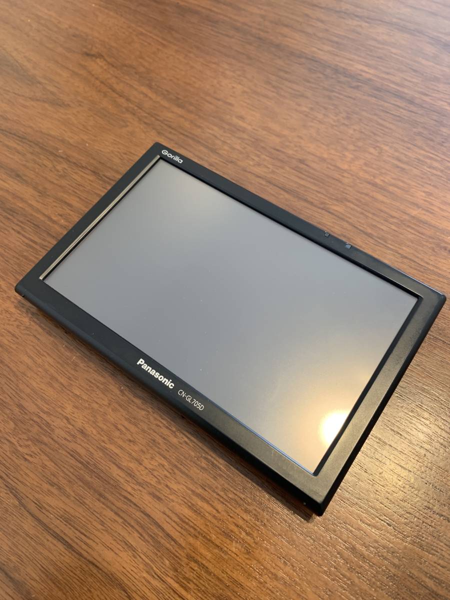 Panasonic Gorilla ゴリラ ポータブルナビ CN-GL705D カーナビ 中古品