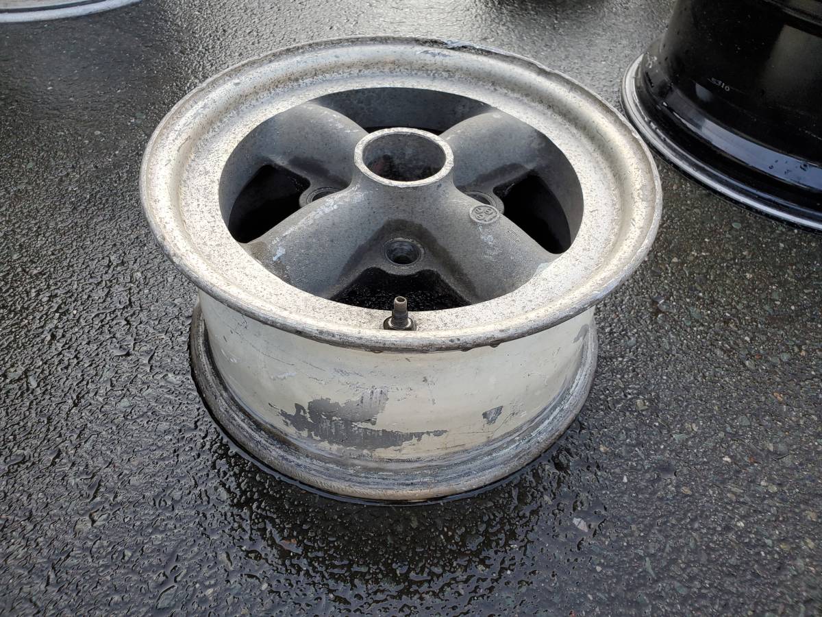 8817】希少 旧車 ワタナベ 13インチ 6J PCD114.3 ホイール1本 ワタナベ