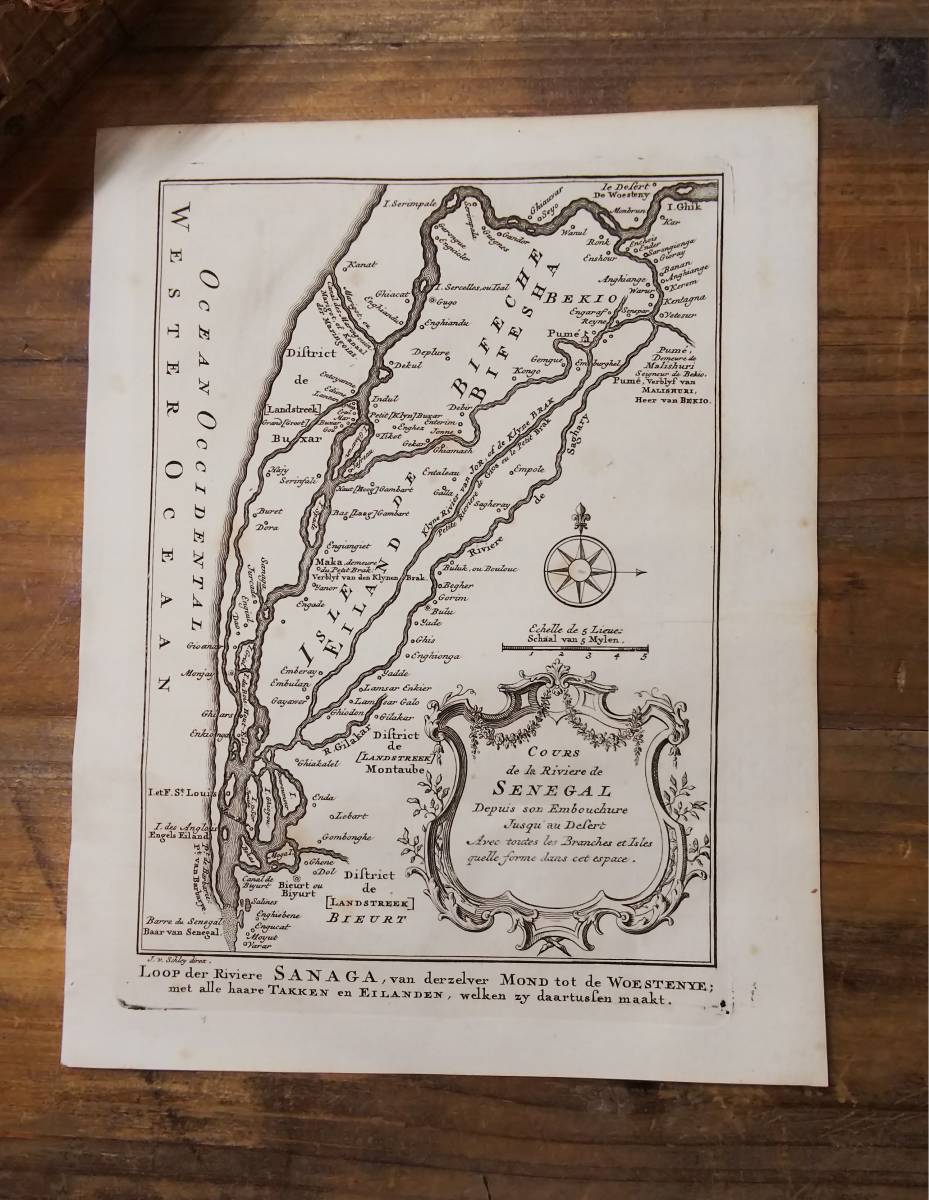 Map of Historic Maps com: French Africa 0 Antique De Senegal