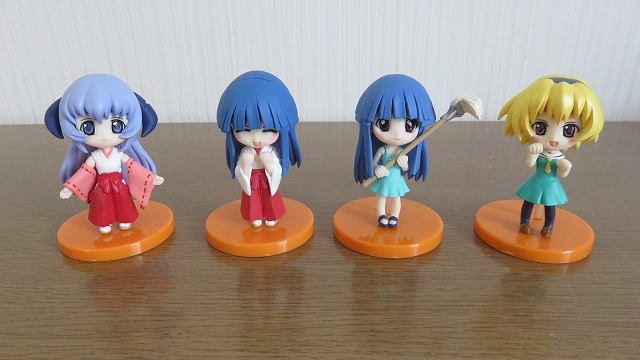 ひぐらしのなく頃に でふぉめ 4種類セット 古手梨花 北条沙都子 羽入 