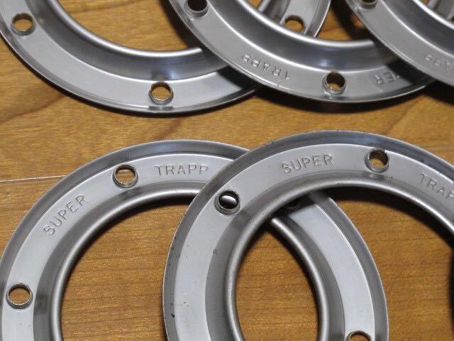 未使用！スーパートラップ マフラー用 ディスクセット 4インチ用 10