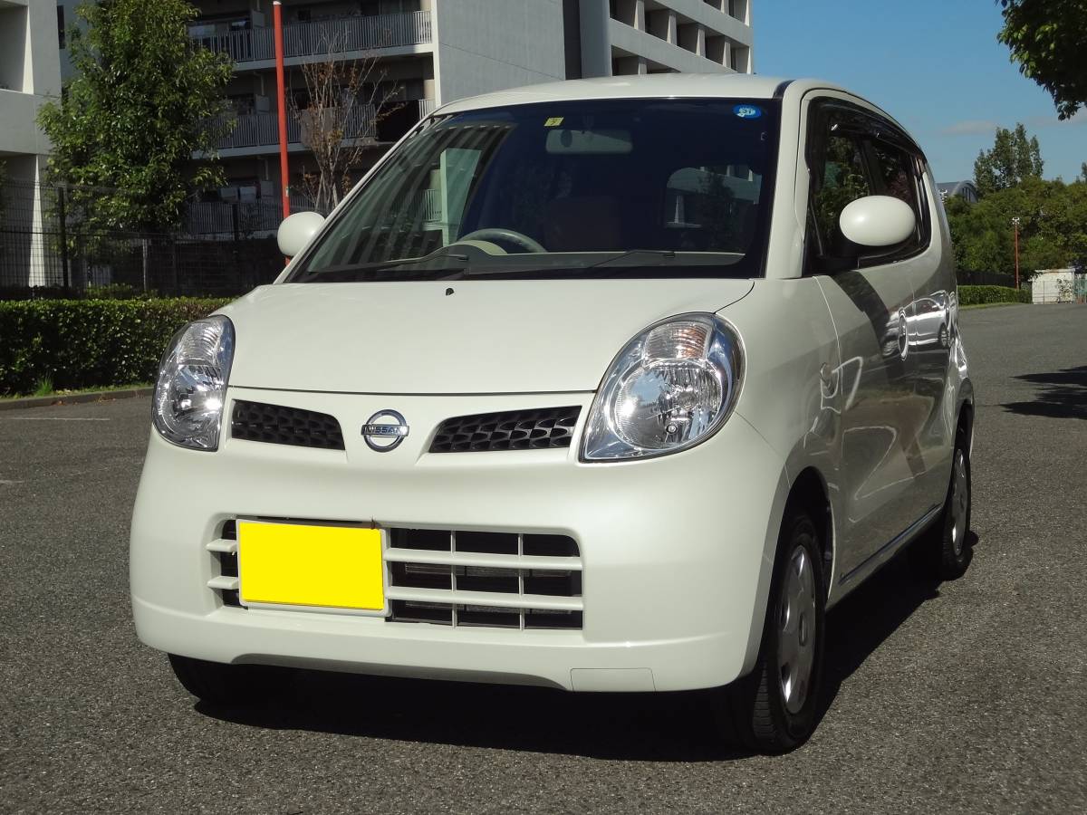 ☆モコ　S　人気のパール　メーカーOP　カロナビ/地デジ/DVD　ETC　タイヤほぼ新品　少し残念な美車　予備検査・2年付車検渡しも可　　　　